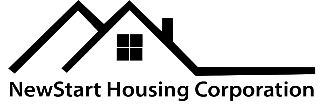 Newstart Housing Corporation Logo - Black Transparent